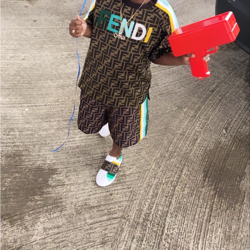 Boys Fendi Set. Purchased separately. Selling as set.